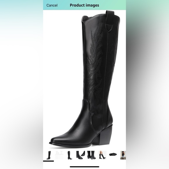 Brand New Size 8 Cowboy Boots - Picture 1 of 5